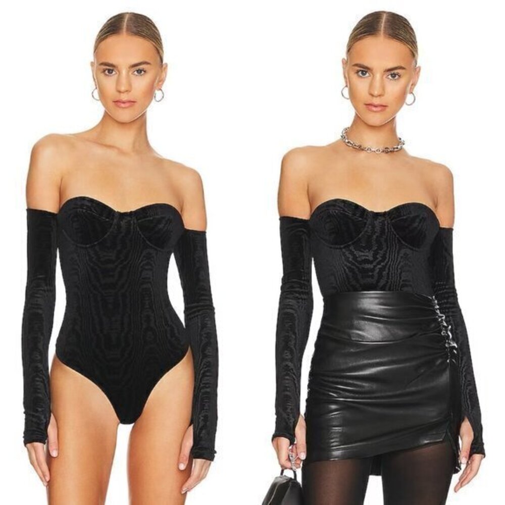 Tia Bodysuit in Black - Camila Coelho